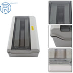 18 Way Power Distribution Box with Bus Bars for Indoor & Outdoor (IP66)