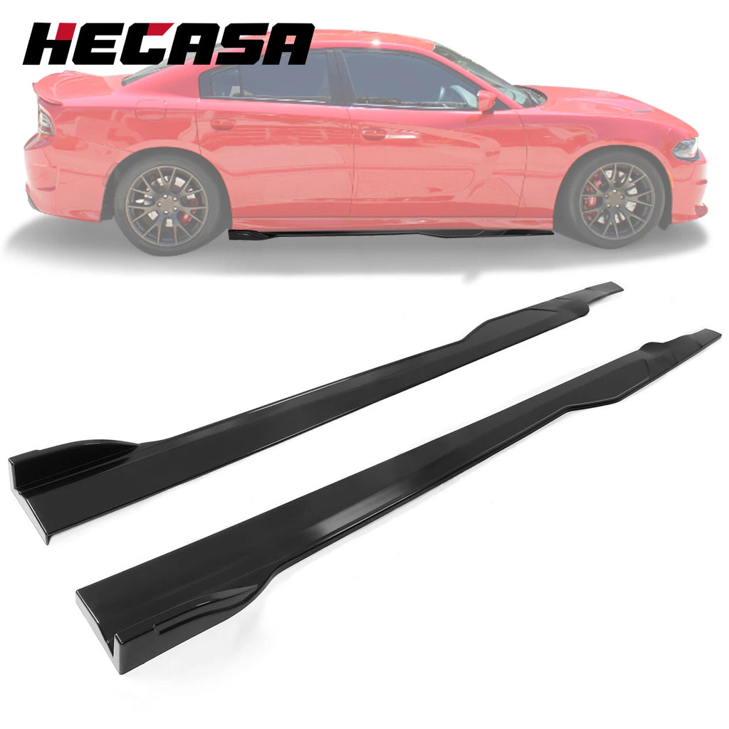 Side Skirts for Dodge Charger SRT Daytona Scat Pack GT R/T (2015–2023) Black