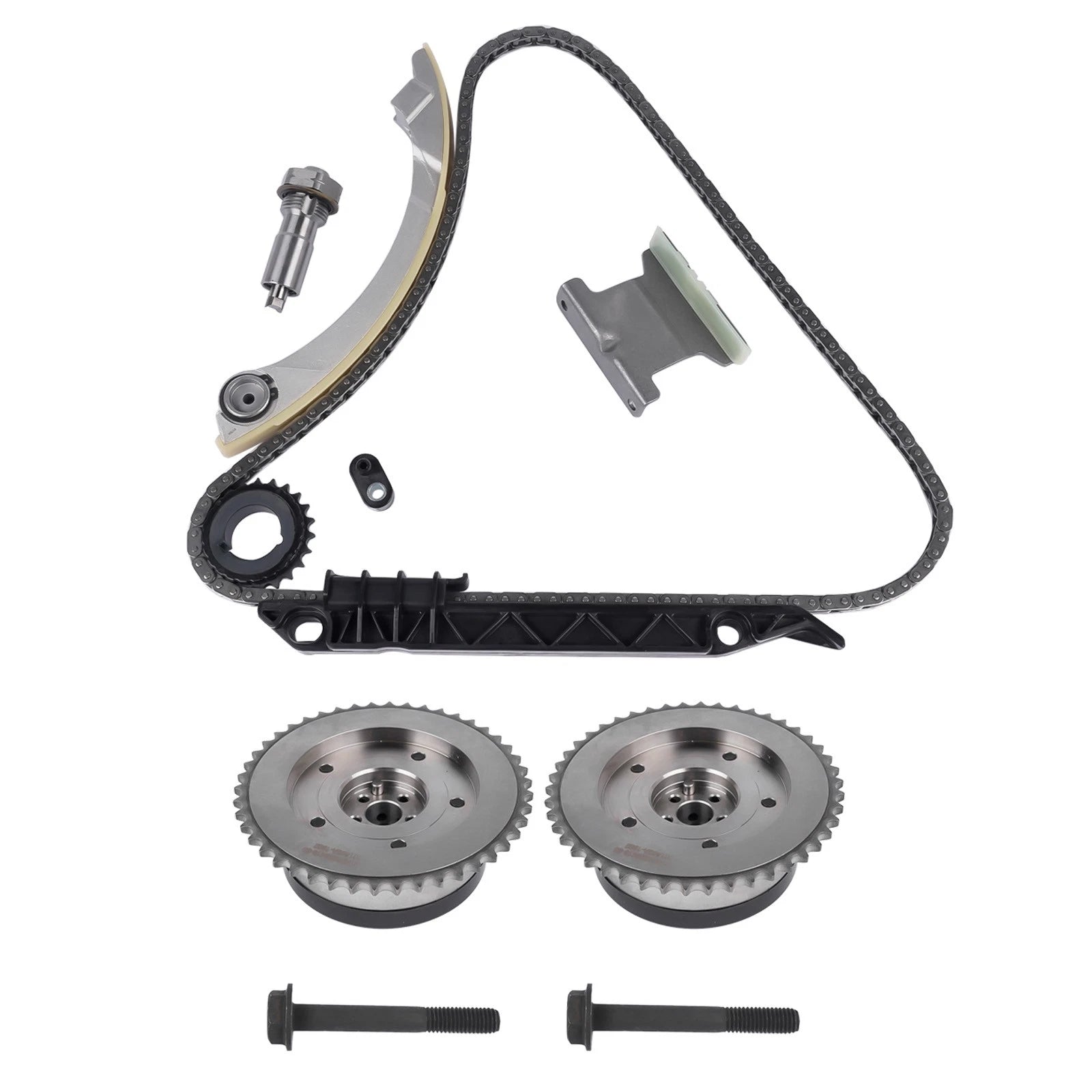 Engine Timing Chain Kit for Chevy Equinox HHR Impala Malibu (2009–2017)