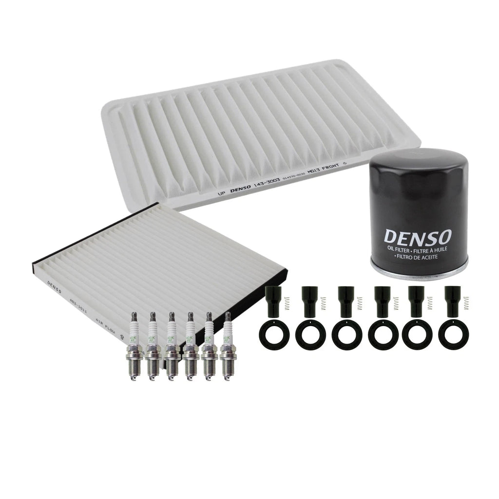 Tune Up Kit with NGK 6 Spark Plugs & Boots for Camry ES300 (1997–2001)