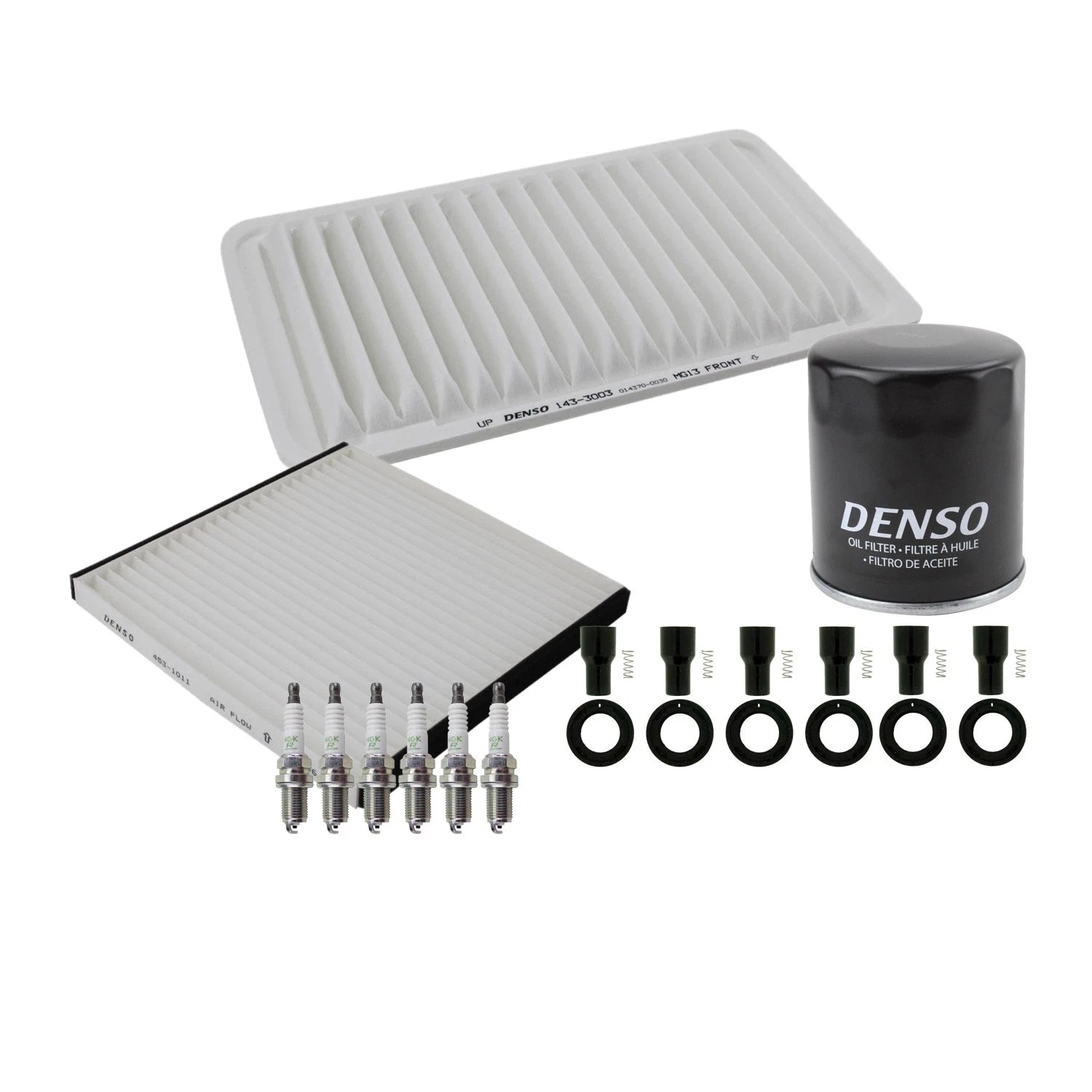 Tune Up Kit with NGK 6 Spark Plugs & Boots for Camry ES300 (1997–2001)