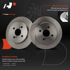 Rear Disc Brake Rotors for Toyota Yaris (2012–2018)