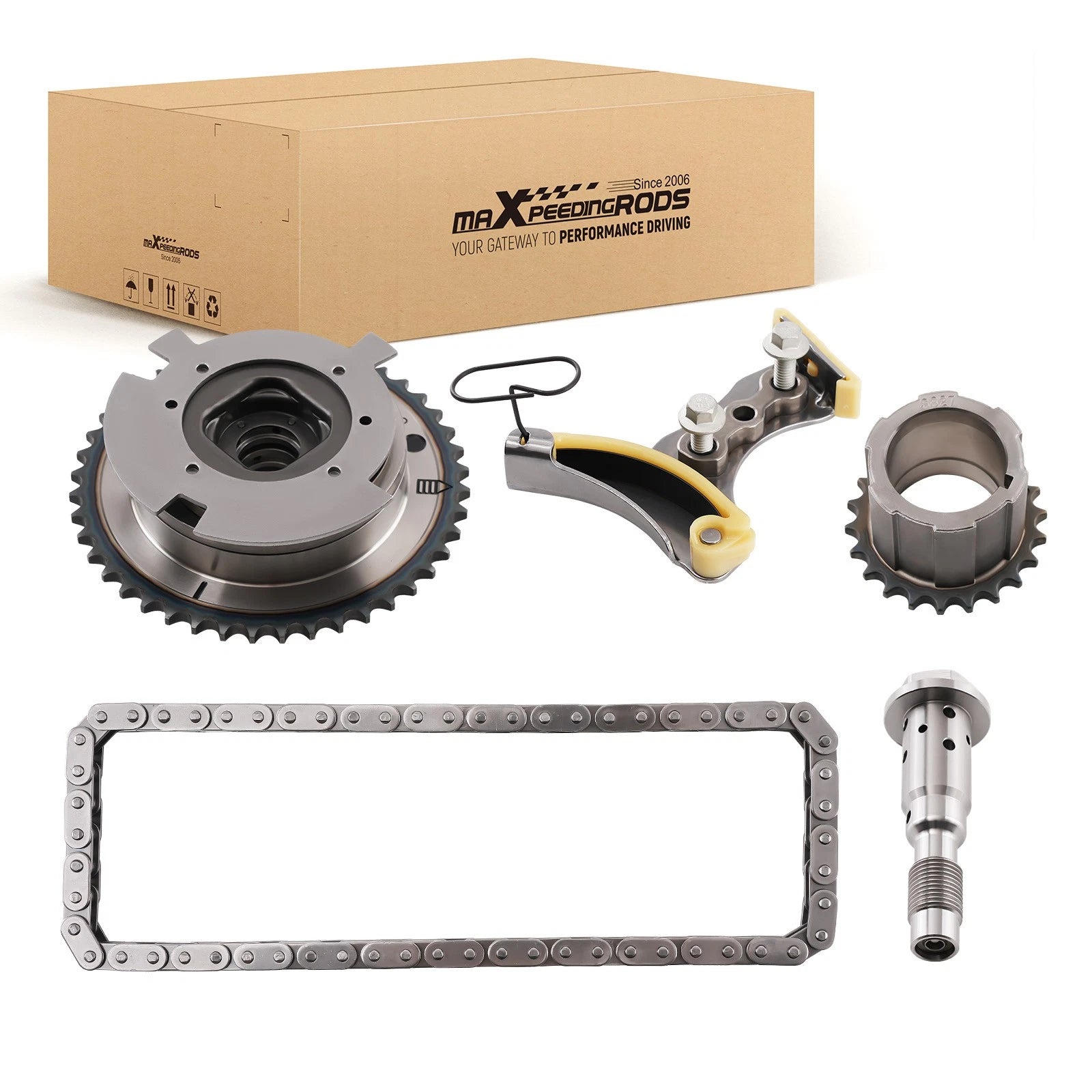 Engine Timing Chain Kit for Chevrolet Silverado/Tahoe (2007–2014) 12552954