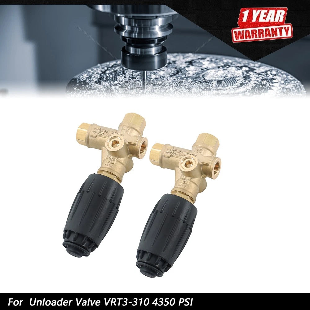 2X Unloader Valve for Annovi Reverberi VRT3-310 (4500 PSI)