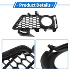 1 Pc Fog Light Grill for BMW 3 Series (2012–2018) No. 51118062631 Black