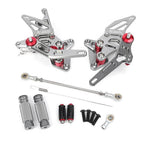 CNC Rearset Footpeg Rest Pedal for Suzuki GSXR 1300 Hayabusa (1999-2018)