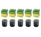 Set of 5 Engine Oil Filters Spin-On for VW Passat Audi 90 A4 A6 Quattro S4 (1990–2006)