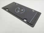 Metal License Plate Tag Rear for Daytona Tennessee State Flag Stainless (2016–2026)