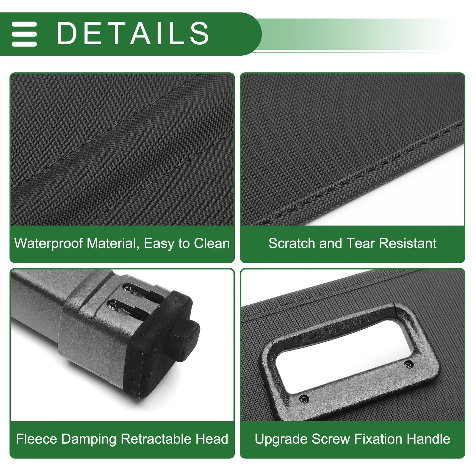 Retractable Cargo Cover for Ford S-MAX (2007–2014) Gloss Black