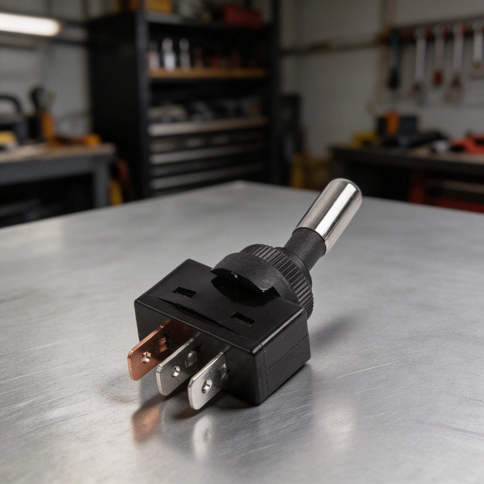 2X 12mm Toggle Switch SPST 3Pin LED On Off for Automotive (12V 20A)