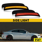 Set of 2 AUXITO Smoked LED Marker Lights for Dodge Charger (2015–2021)