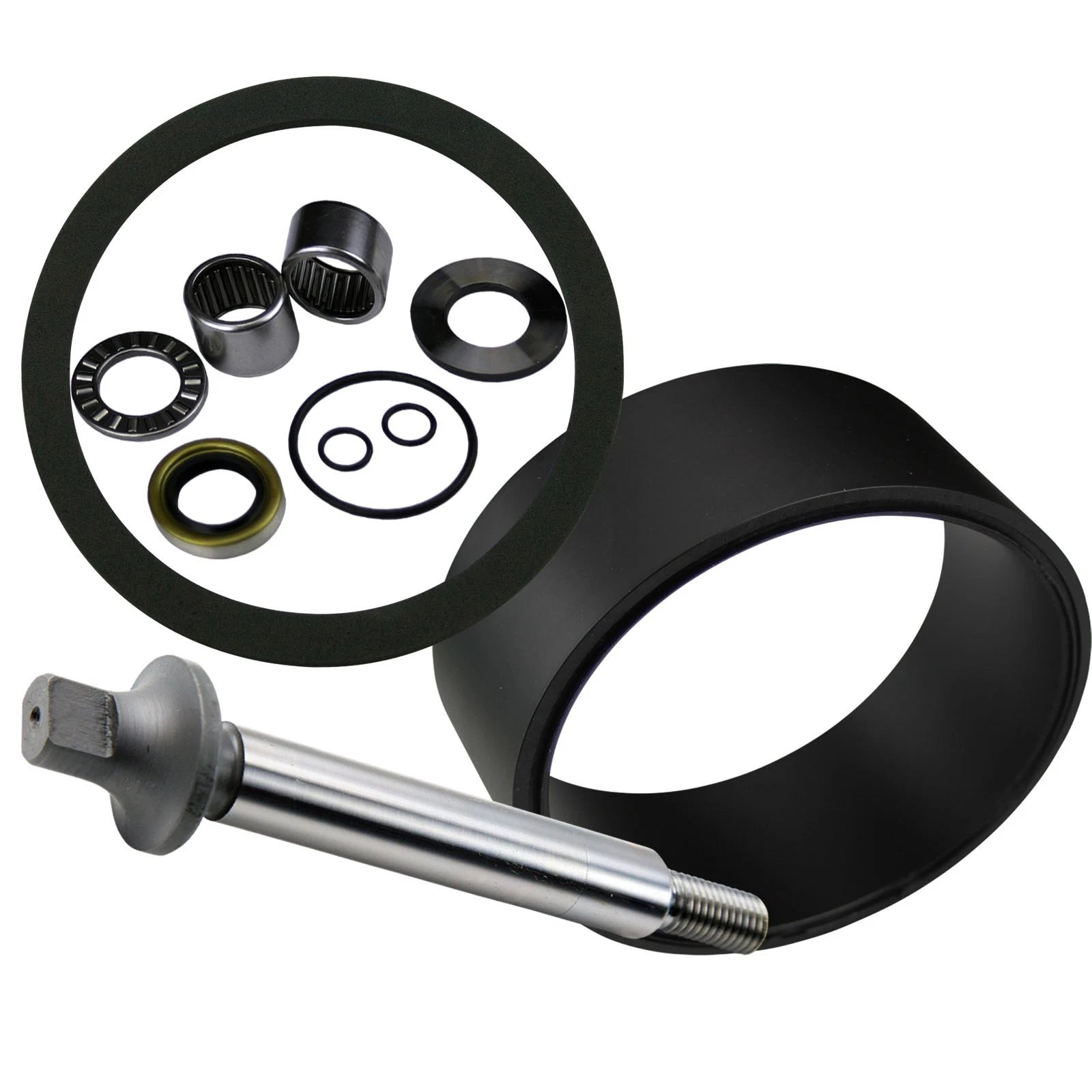 Jet Pump Rebuild Kit with Wear Ring, Shaft & Tool for SeaDoo GTX RFI (1998–2002) & GSX RFI (1999–2000)