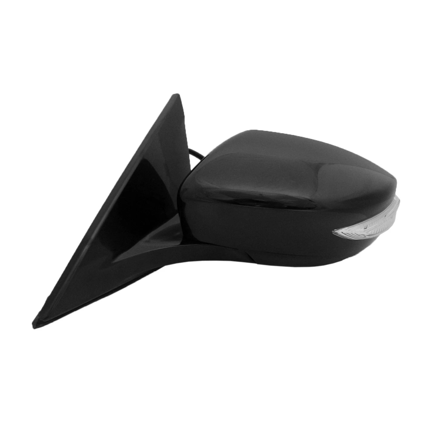 Replacement Ready to Paint Driver Power Door Mirror w/Heated Glass/Turn Signal