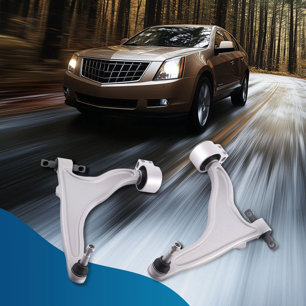 Front Suspension Kit Lower Control Arms w/Ball Joint For 2010-2016 Cadillac SRX
