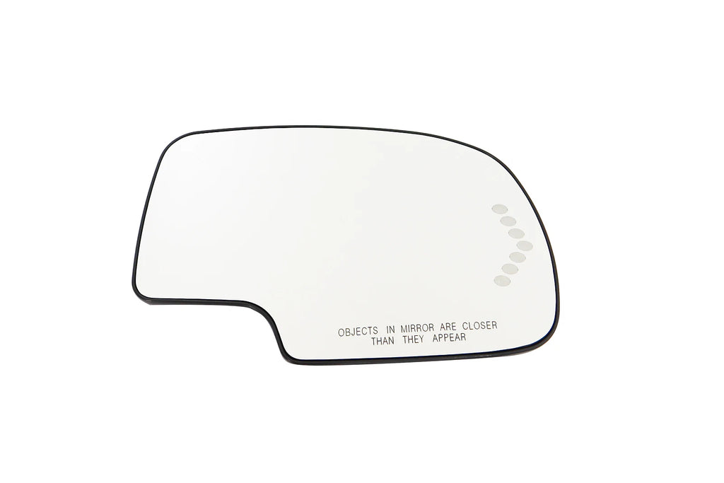 Passenger Side Mirror Glass with Heated Signal Light for Chevy Silverado (2003–2006)
