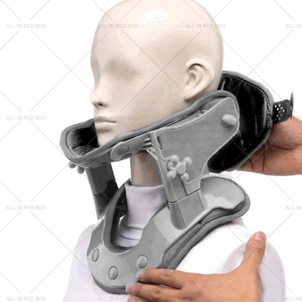 Cervical Neck Traction Device for Neck Brace Collar Stretcher