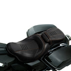 Low-Profile Driver Passenger Seat for Harley Touring Street Glide (2009–2023)