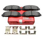 Set of 4 TRW Pro Front Slotted Semi-Metal Brake Pads for Ford F-150 (2004–2020)