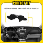 Dash Mat for Lexus ES350 ES250 (2007–2011) Black