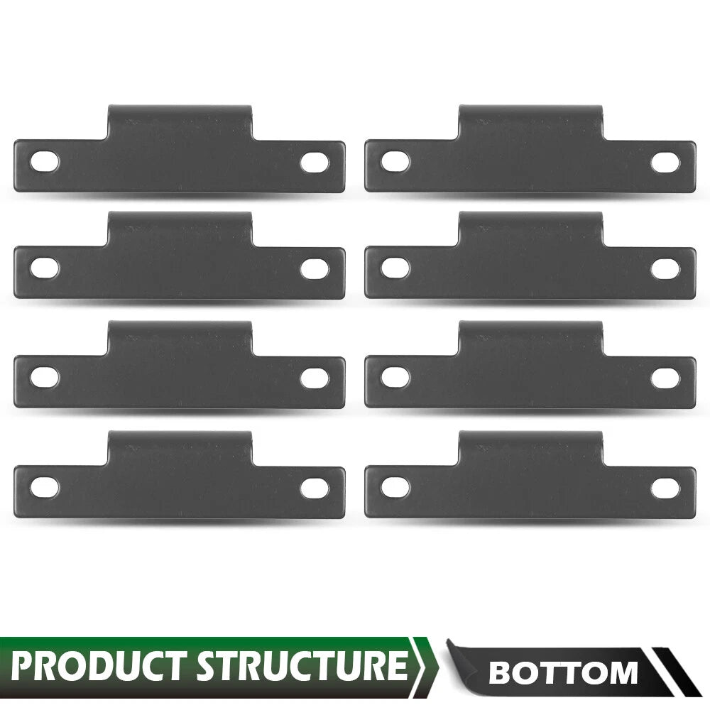 Set of 8 Body Side Door Hinges for Humvee M998