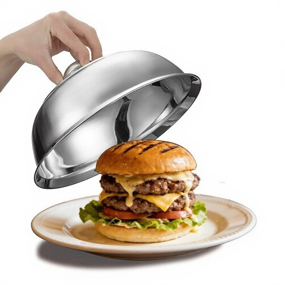 Stainless Steel Hamburger Grill Top Cover for 18/20/22 CM Models