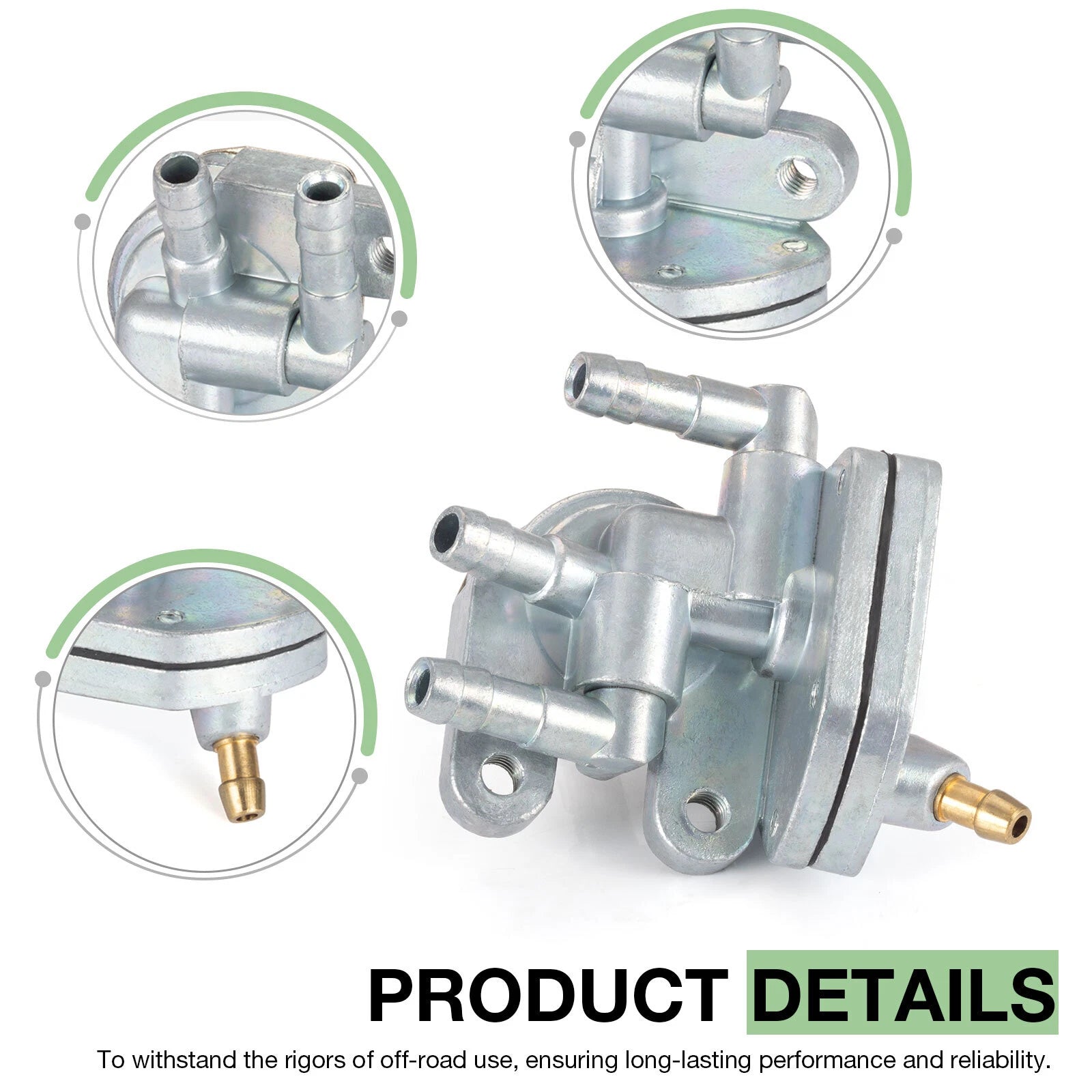 Fuel Valve Petcock & Filter Assy for Yamaha Virago 250 XV250 (1995–2007)