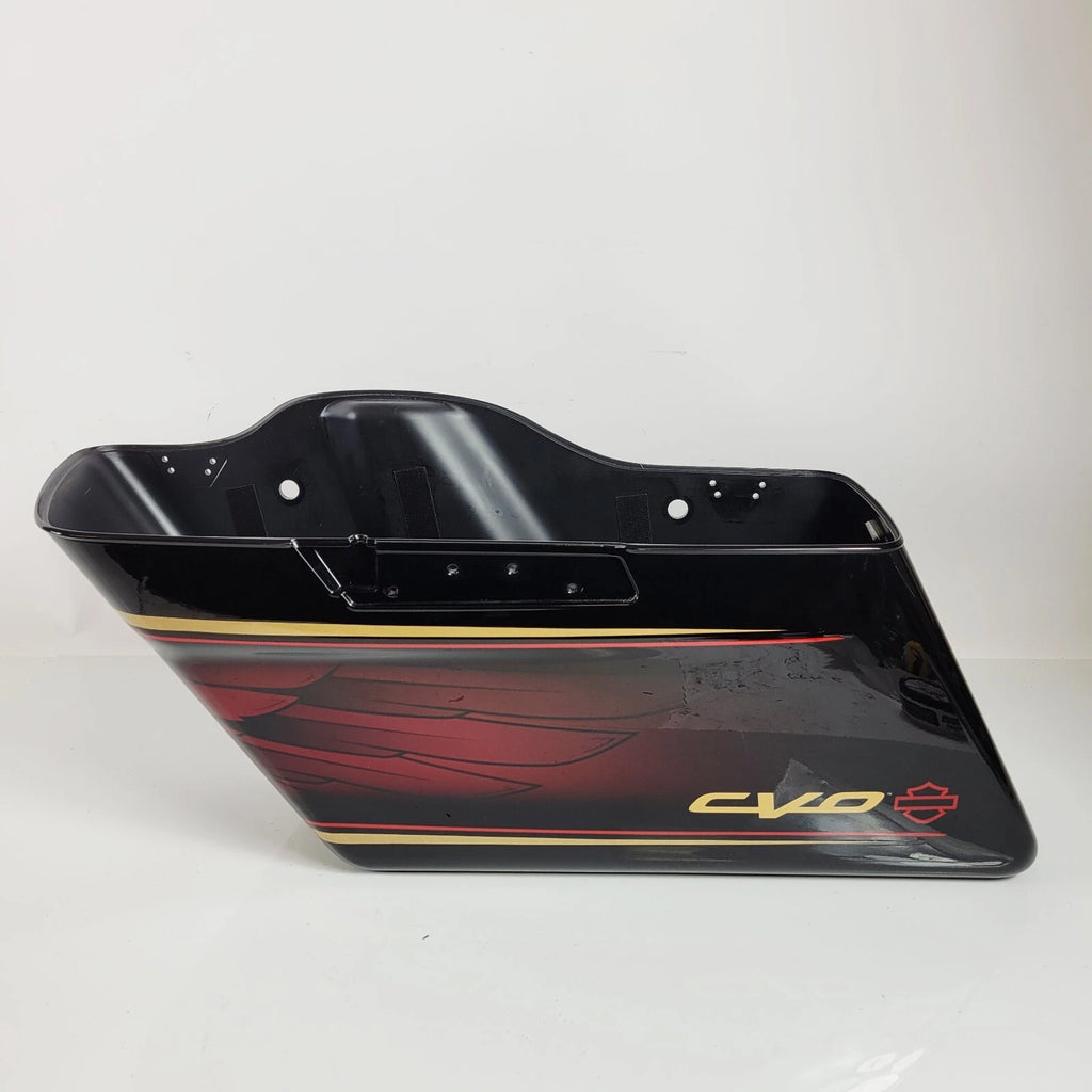 Left Side Saddlebag for Harley Touring (2014–2024) OEM Heirloom Red
