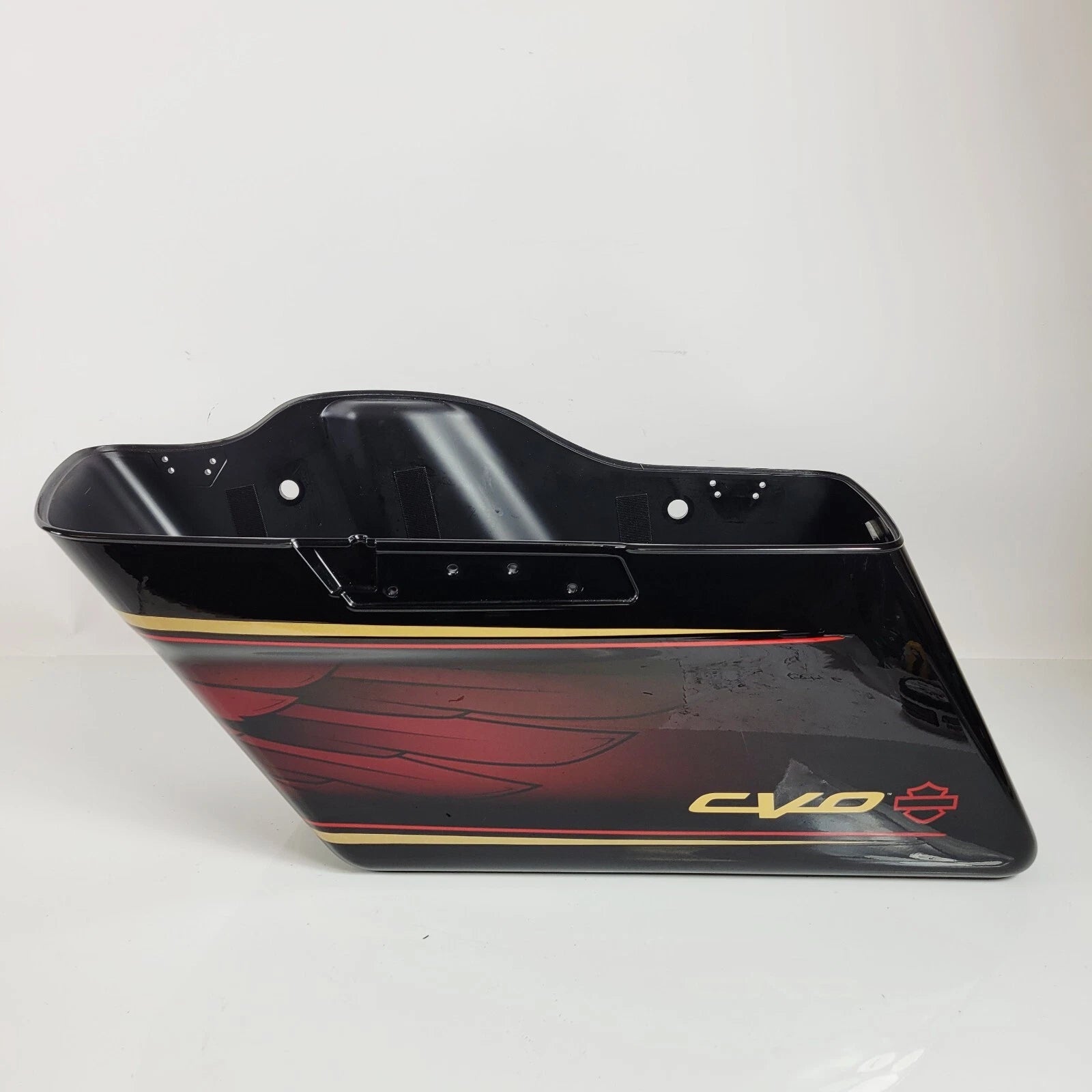 Left Side Saddlebag for Harley Touring (2014–2024) OEM Heirloom Red