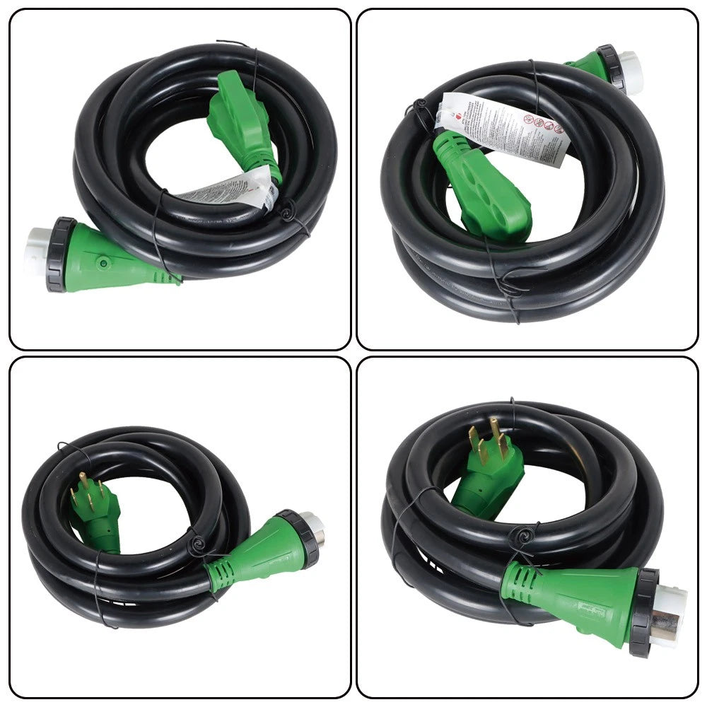 50 Amp 15FT RV Generator Power Cord for NEMA 14-50P to SS2-50R