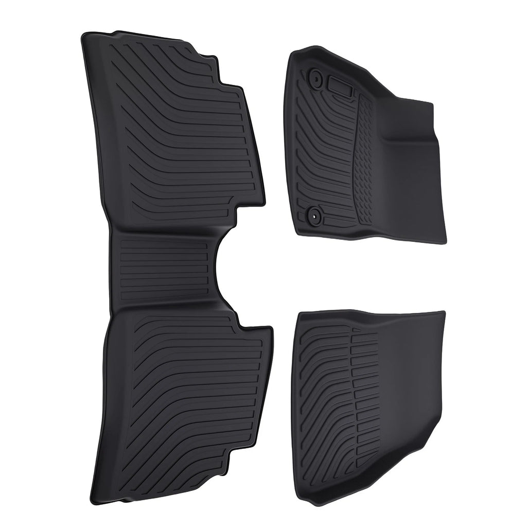 Set of 4 Black TPE Floor Mats for Chevrolet Malibu (2016–2023) Waterproof