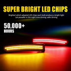 Set of 4 LED Side Marker Lights for Ford Mustang S650 (2024–2025)