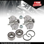 2X Front Wheel Hub Bearing Assembly for Honda Accord (2003–2007)