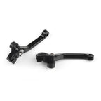 Pivot Brake Clutch Levers for Kawasaki KX65 KX85 KX250 KX250F KX125 (2004) Black