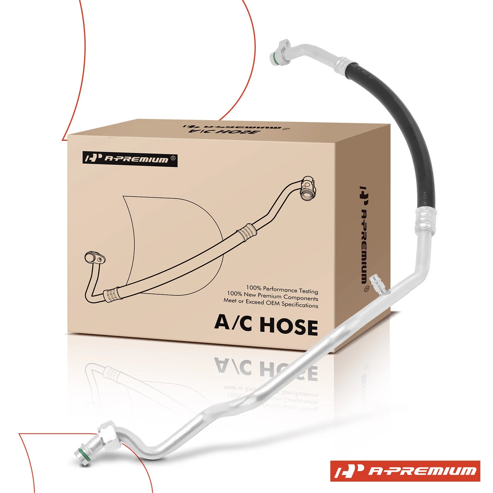 A/C Refrigerant Suction Line Hose for Nissan Altima (1998–2001)