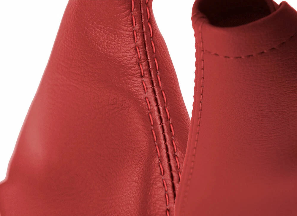 Manual and E Brake Boot Cover for Subaru BRZ Scion GRS Toyota (2013–2020) Red