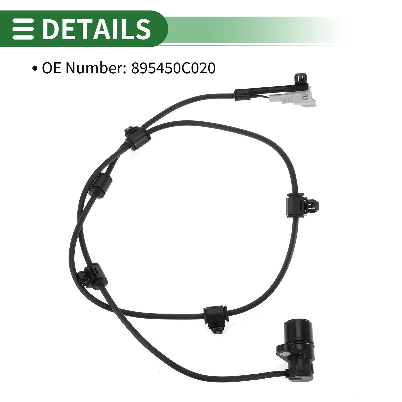 ABS Wheel Speed Sensor No. 895450C020 for Toyota Tundra (2000–2023)