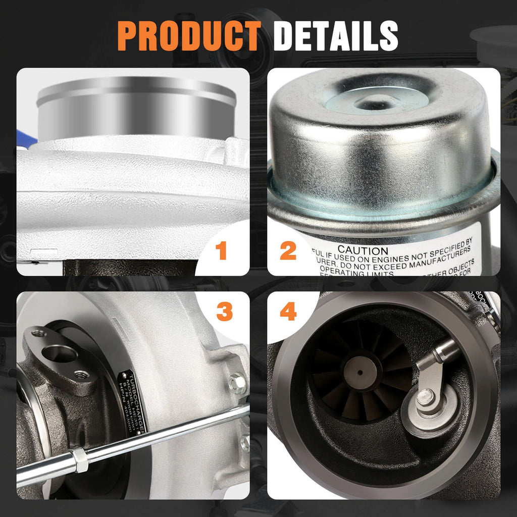 HE351 Turbocharger for Dodge Ram 2500 3500 5.9L Diesel Cummins (2003–2009)