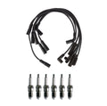 Denso 7mm Wire Set & 6 U-Groove Spark Plugs Kit for Chevy GMC 4.3 V6 (0–0)