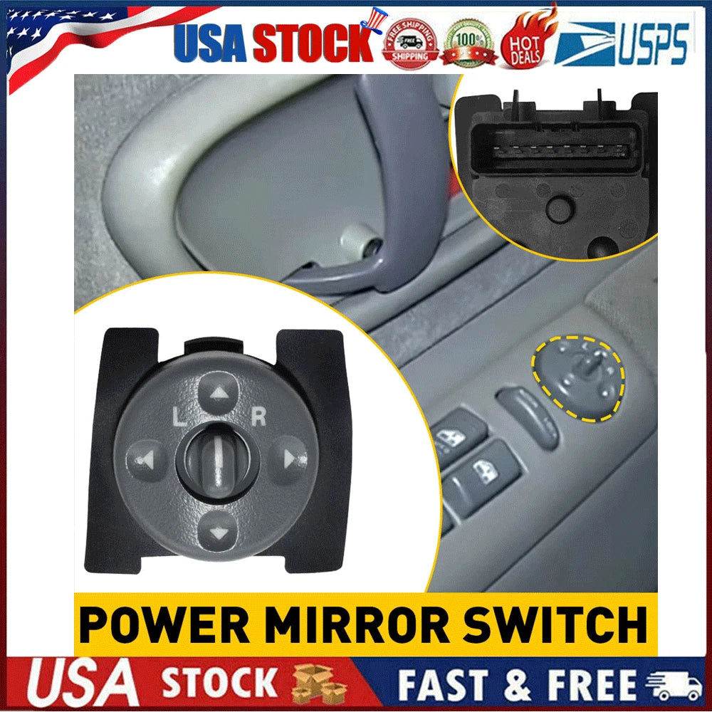 Power Mirror Control Switch for Chevy GMC Tahoe Astro C/K S10 S15 (1995â2005)