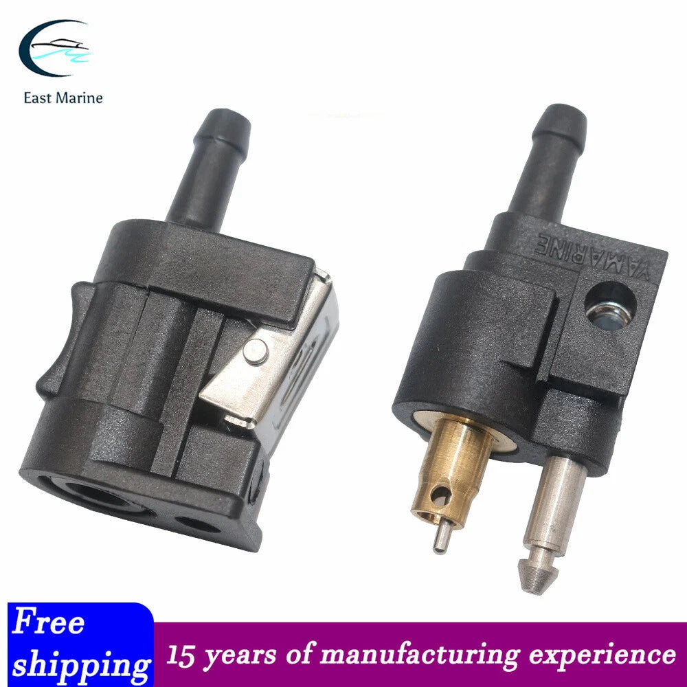 1/4" Fuel Line Connector Quick Release Kit for Outboard (6G1-24305-00)