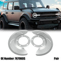 Pair Front Disc Brake Dust Shields for Ford F-150 (1976–1979) 7679BDS