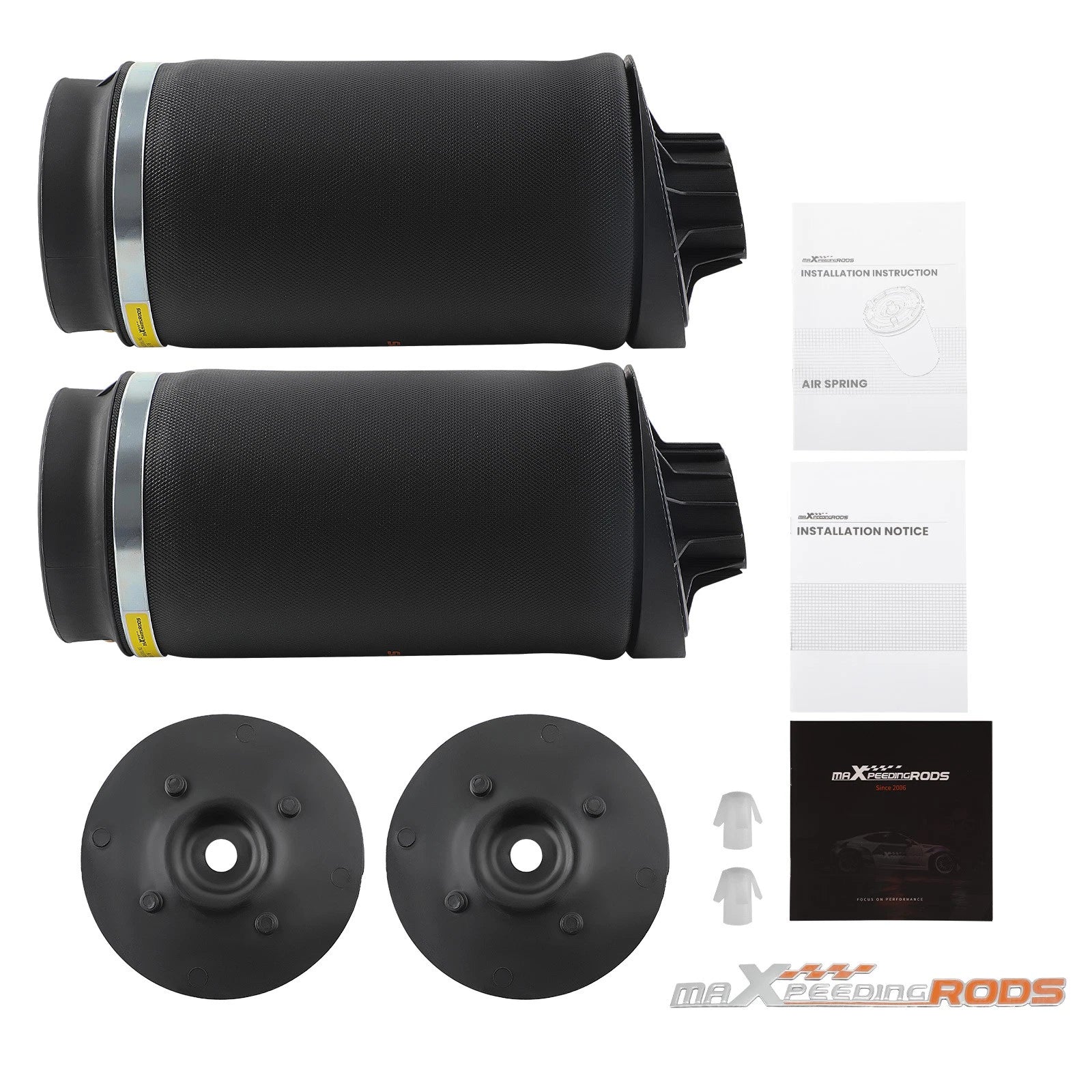 2X Rear Suspension Air Spring Bags for Mercedes W251 (2006–2011)