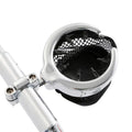 Handlebar Cup Holder for Harley Universal Metal Drink Mesh Basket