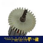 5 Tooth Electric Drill Motor for Efficient Power Transmission (130mm)