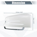 Right Mirror Cover Cap White for Mercedes Benz A Class B Class C Class (2012-2019)