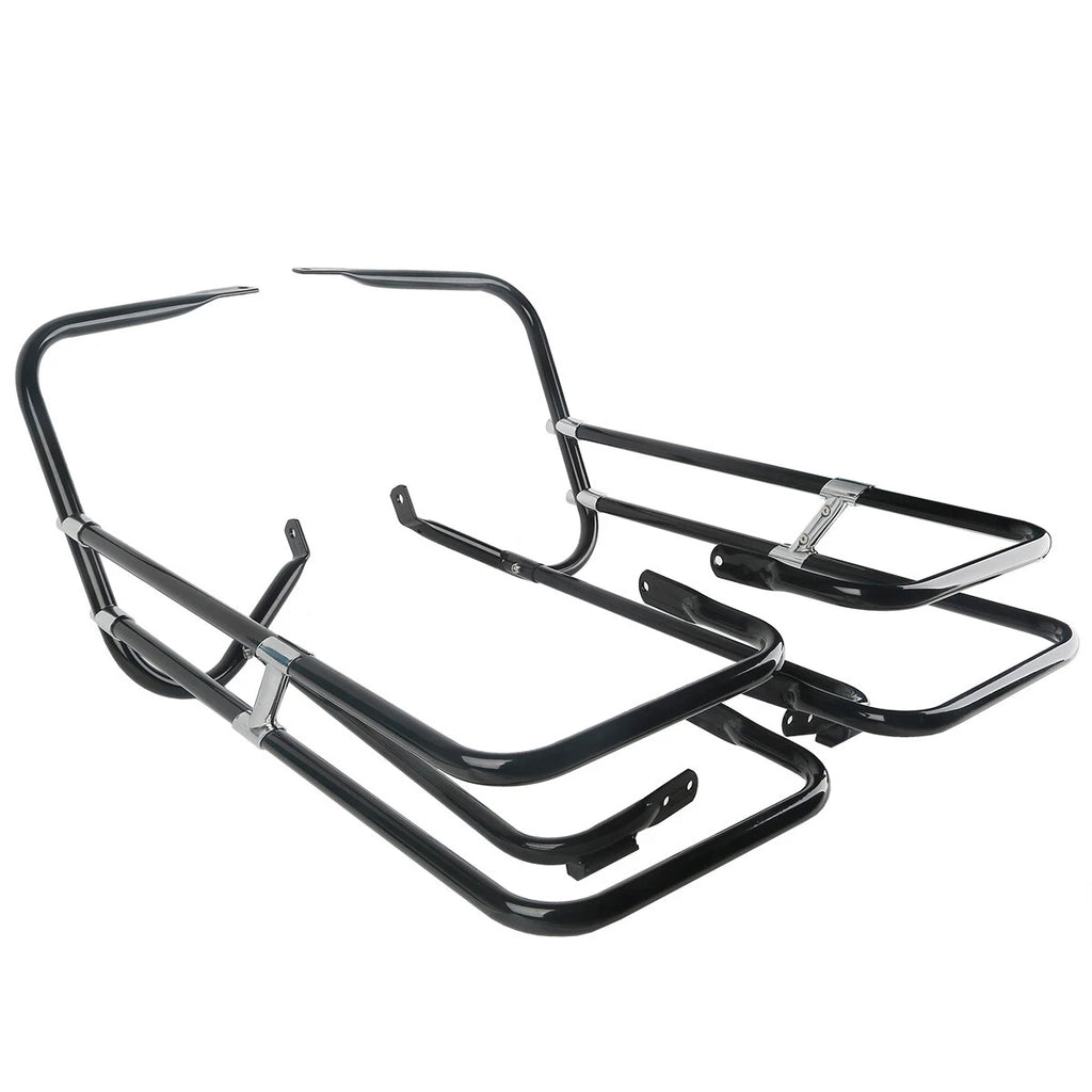 Saddlebag Guard Rail Mounts Bracket for Harley Ultra Classic Electra Glide