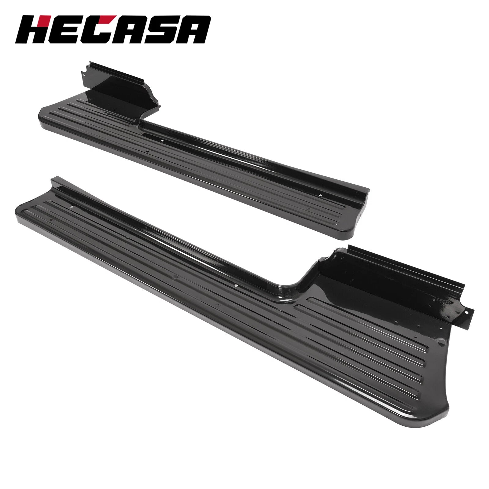 Set of 2 Steel Running Boards for Ford F-100 Pickup Truck (1953–1956)