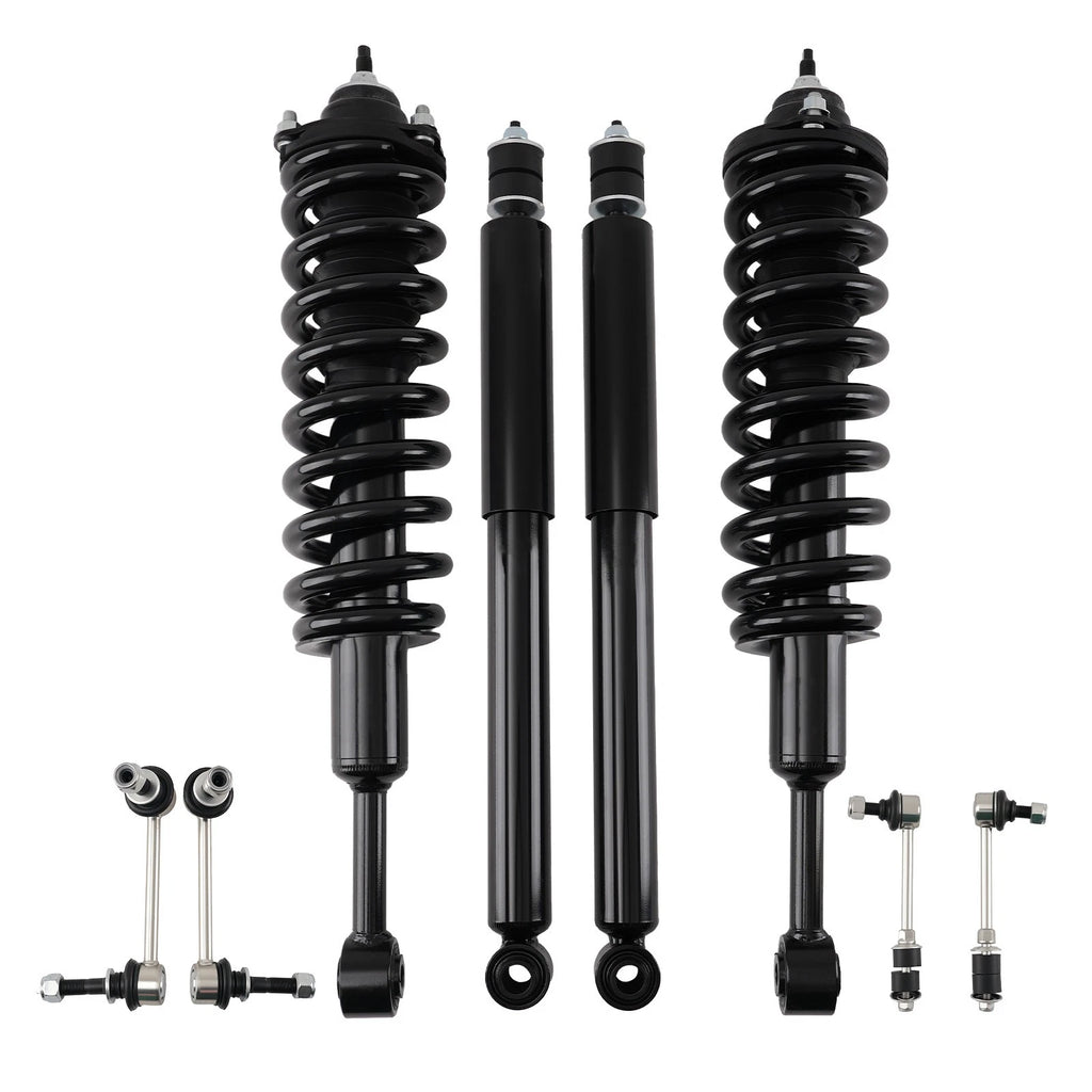 Set of 8 Front Struts Rear Shocks Sway Bar for Toyota 4Runner FJ Cruiser (2003–2018)
