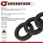 Set of 5 Rotary Shaft Oil Seals 40x62x10mm Nitrile Rubber for Various Models