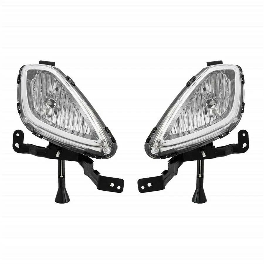 Clear Front Bumper Fog Lights for Hyundai Elantra (2011–2013)